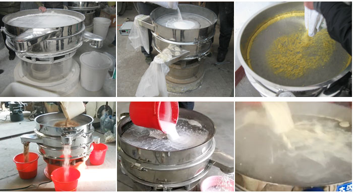 豆?jié){振動(dòng)篩可適用于化工行業(yè)、食品行業(yè)、冶金礦業(yè)、公害處理等行業(yè)