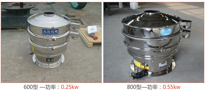 食品振動(dòng)篩同種材質(zhì)有不同大小的型號(hào)，而型號(hào)的不同就會(huì)影響價(jià)格。